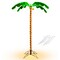 5 Feet LED Pre-lit Palm Tree Decor with Light Rope Perfect for Indoor-Outdoor Decor